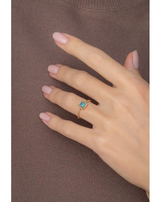 Starfish Project Blue Jayne Square Ring