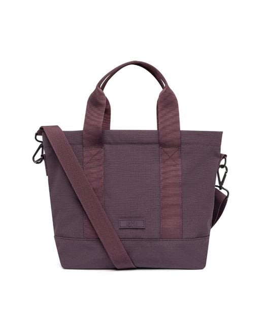 Lefrik Purple Strata Mini Bag Wine