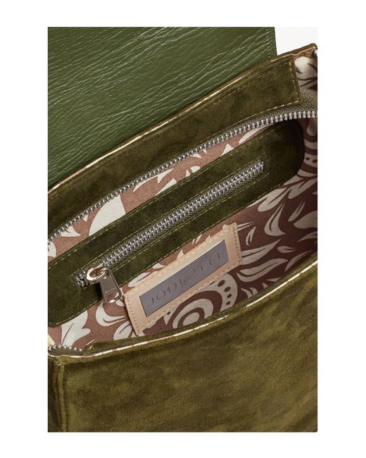 Jodi Lee Green Luna Charm Bag