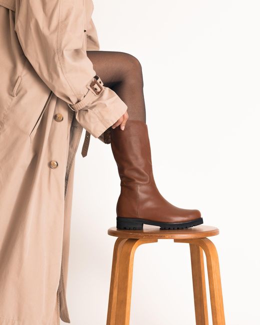 Mafalda Brown Gilda Havana Boots
