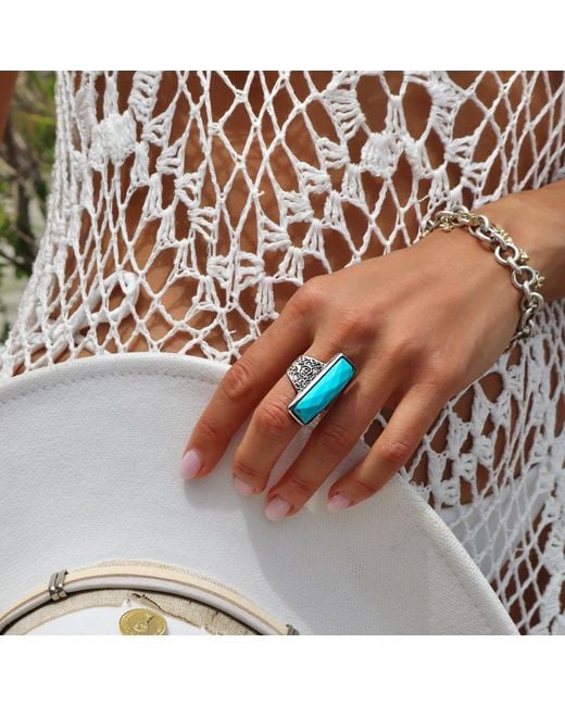 Mineralgems•Studio Blue Nevada Ring