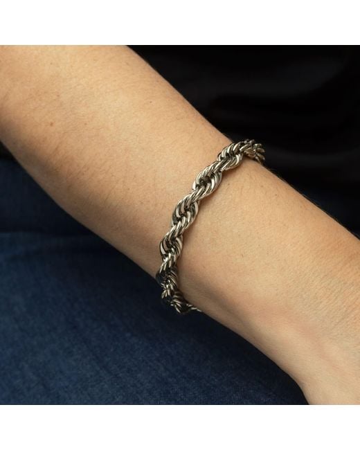 Caramel Vintage Jewellery Metallic Loop De Loop Bracelet