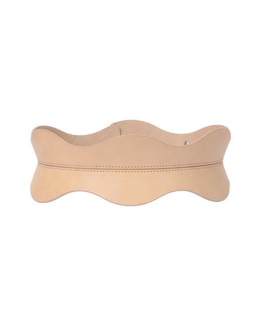 Haute Cuir Natural Neutrals Nude Fira Corset Belt
