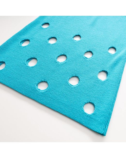 Fully Fashioning Blue Bria Skirt
