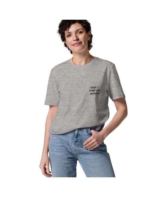 Anchor and Crew Gray Heather Actually Nevermind Annotations Organic Cotton T-Shirt