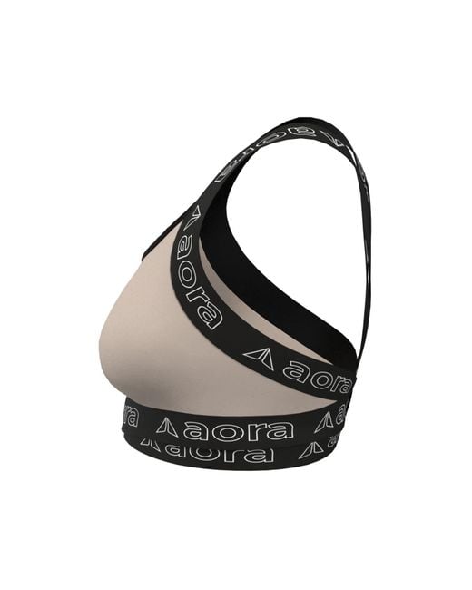 Aora Athletics Black Cross Bra