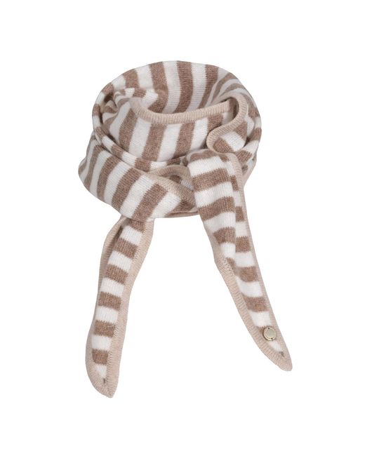 tirillm Multicolor Neutrals Ayla Small Neck Scarf