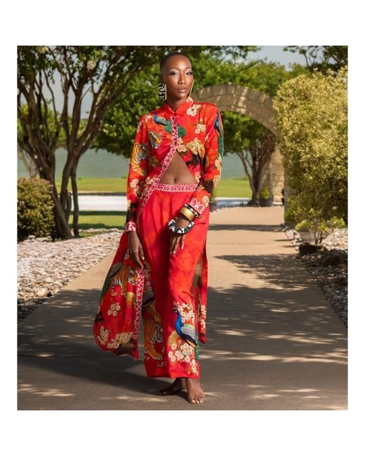 Ana Luisa Kyoto Inspired Wide Leg Pants