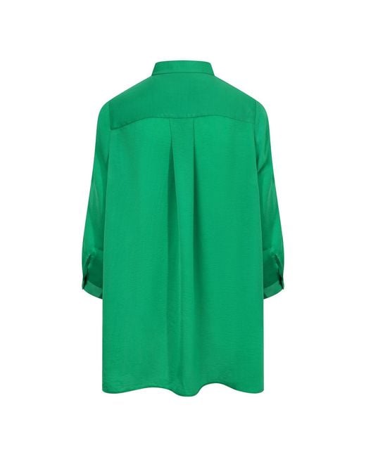 Beatrice von Tresckow Green Fritzi Oversized Shirt