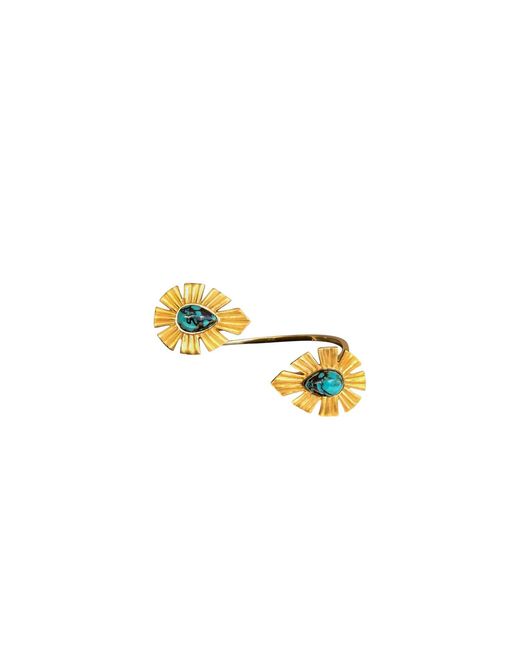 Christina Greene Metallic Going Bold Cuff With