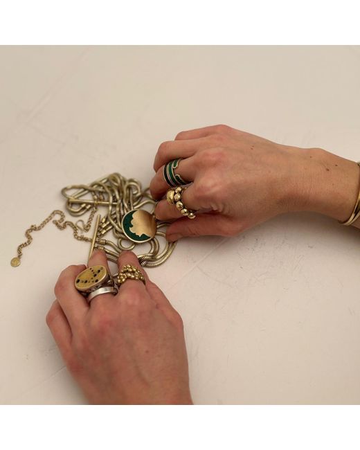 Zeworks Metallic Suki Ring