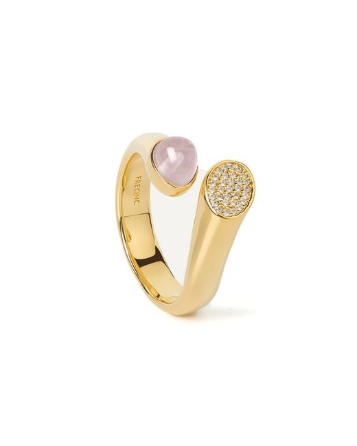 Freqnc Atelier Metallic Serpent Ring