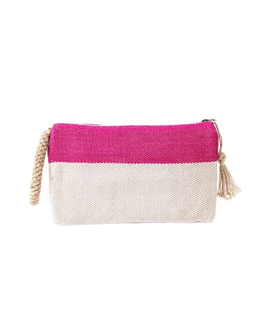 KORISSA Block A Clutch-pink