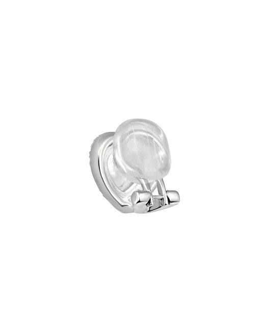 Arte Madrid Metallic Gemma Heart-Shaped Earrings