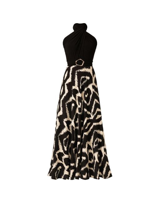 SACHA DRAKE Women's Black Villa Vita Maxi Dress