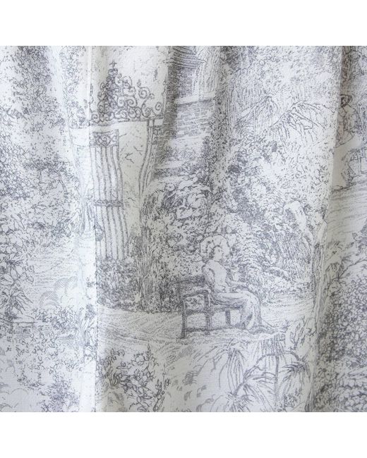 Luna Luz Blue Rebecca Toile Cotton Short-Sleeve Pajama Set for men