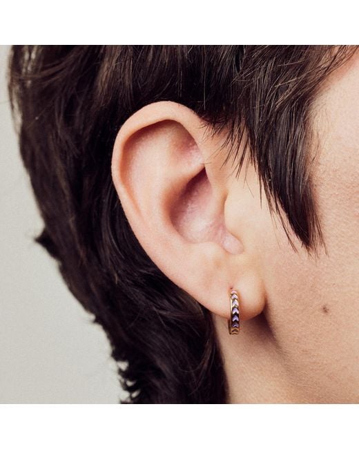 Après Youth Metallic Spark Enamel Earrings