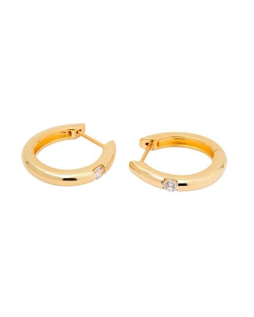 Belinda Jewelz Metallic Classic Luxe Claire Hoops