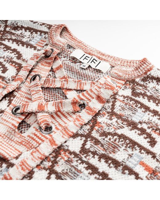 Fully Fashioning Women's Brown Fully Fashioning