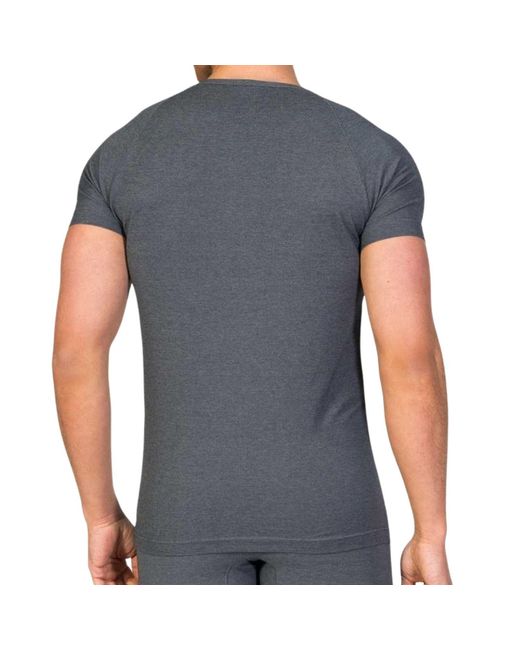 Zd - Zero Defects Blue Ranglan V-Neck T-Shirt for men