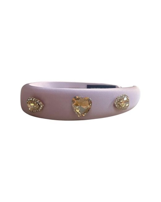 Lula-Ru Purple Embellished Headband