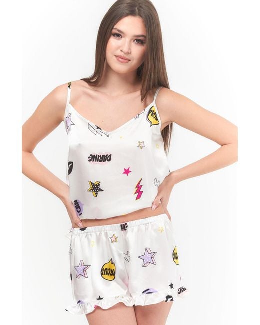 Favette White The Silk Shorts — Fragile Like A Bomb