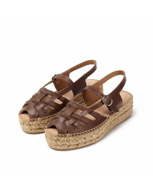 Naguisa Brown Espadrilles