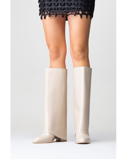 Prologue Shoes Brown Neutrals Maybe Chunky Heel Boot