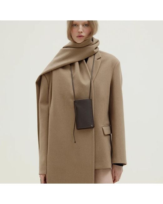 Sd Collection Brown Dark Mia Phone Bag