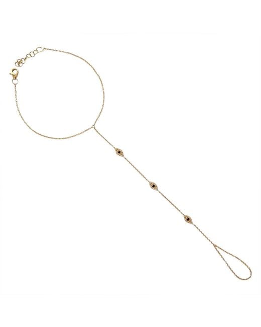 Neshi Designs Metallic Eden Hand Chain