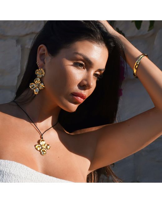 Mickey's Girl Metallic Marigold Waterproof Jewelry Set