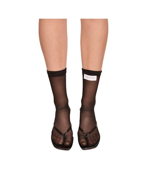 Ioana Ciolacu Black Tabi Socks