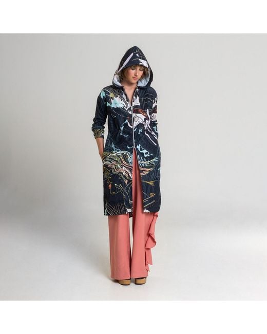 ARTISTA Black Bath Printed Jacket
