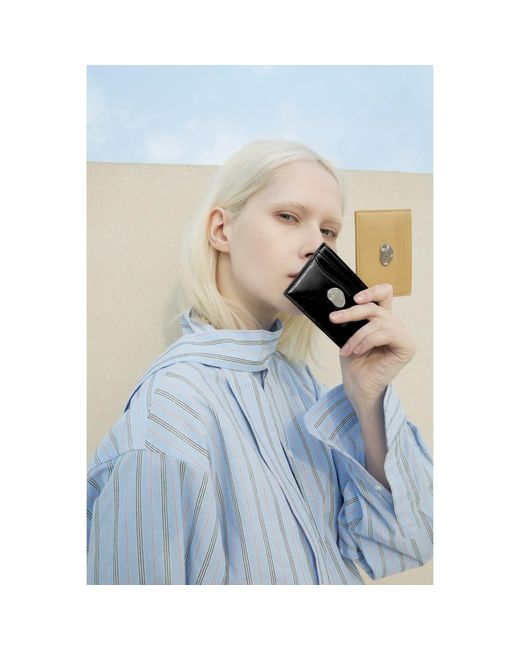 MARHEN.J Metallic Aurora T Wallet Honey