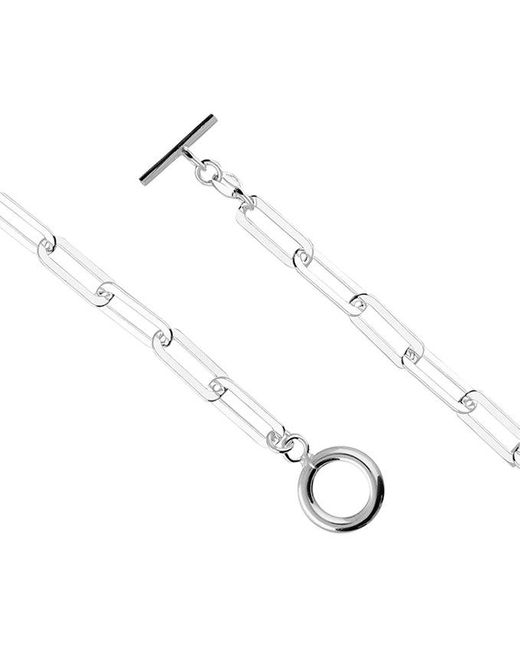 Ware Collective White Maxi Staple Chain Necklace