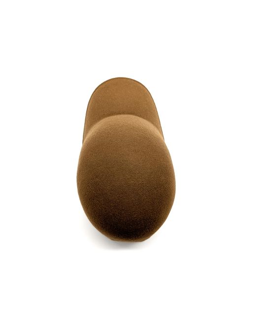 DORIA 1905 Brown Wool Felt Baseball Cap for men