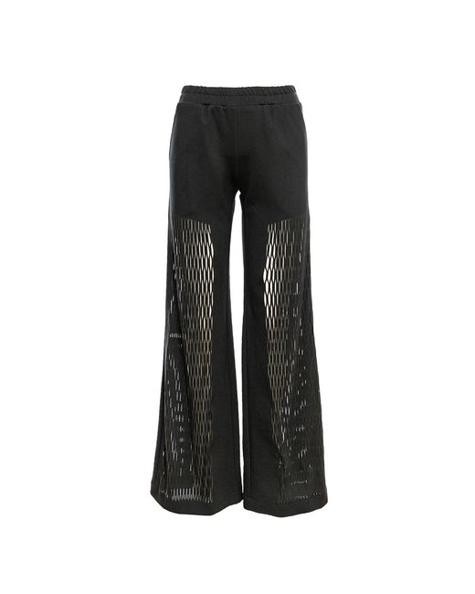 Silvia Serban Black Zig-Zag Laser Cut Suit