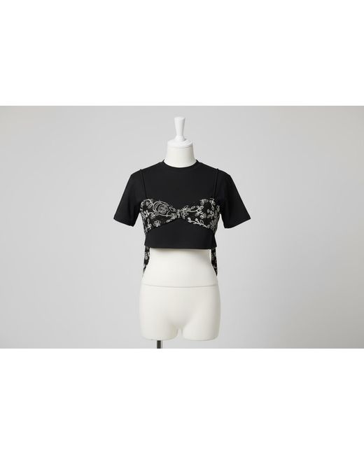 San Malo Black Bikini T Shirt