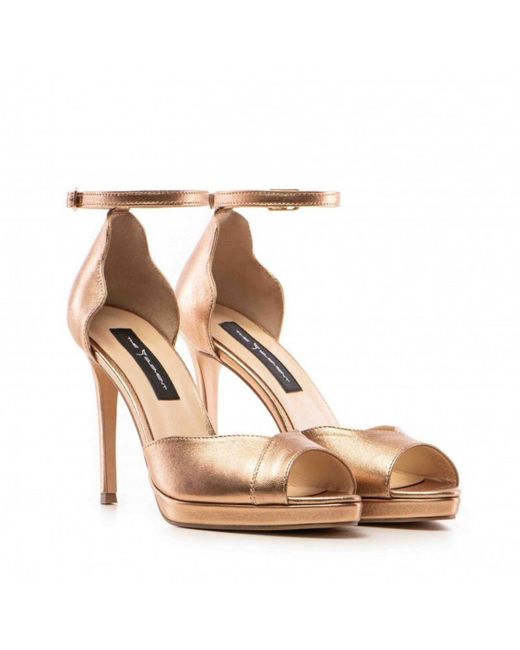 The 5Th Element Metallic Liana Bronze Sandals