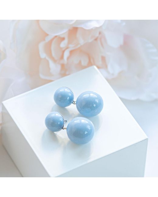 Saule Label Blue Sonia Classic Earrings