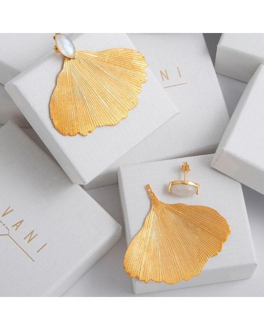 Lavani Jewels Multicolor Big Golden Grinko Earrings