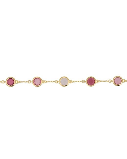 Latelita London Metallic Sardinia Bracelet The Pinks