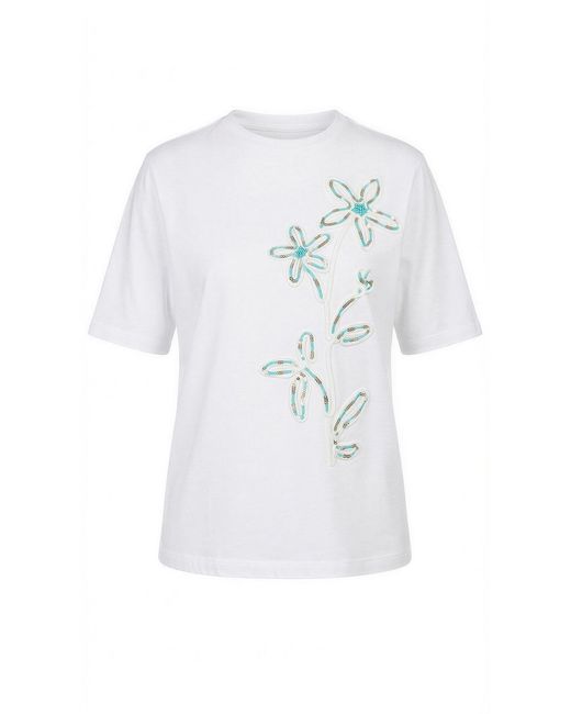 Exquise White Limaara T-Shirt