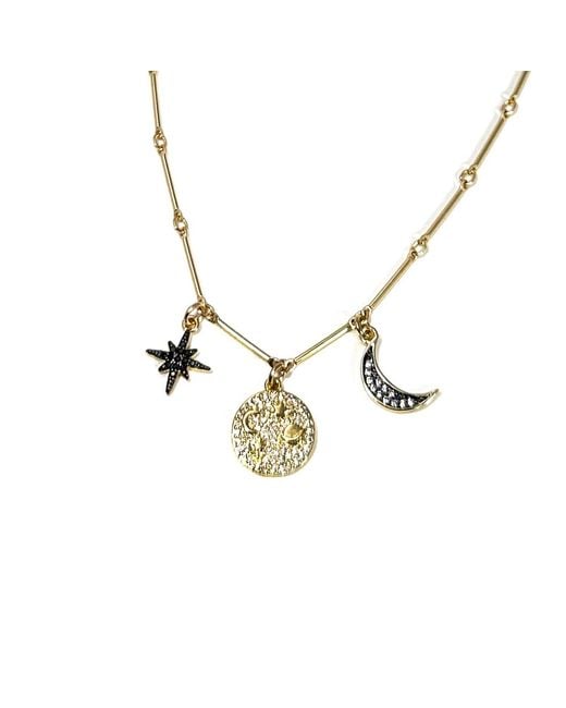 Rachel Nathan Metallic Laws Of Attraction Necklace