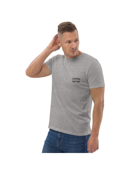 Anchor and Crew Gray Heather Limited Edition Annotations Organic Cotton T-Shirt for men