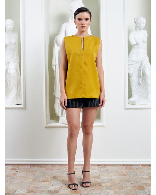 Lumina Eligma Orange The Pear Shirt