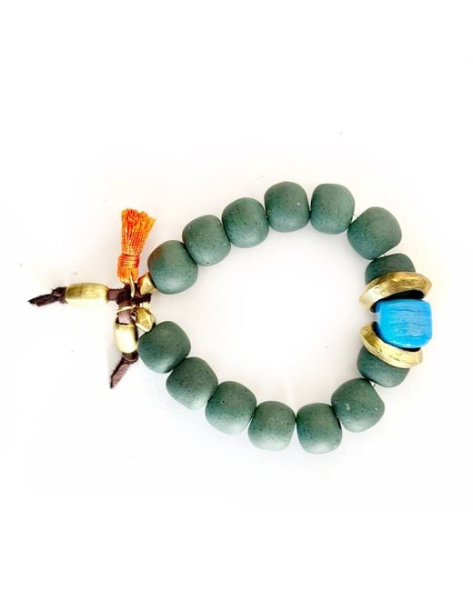 Persia Dona Jewelry Green Luxe & Bracelet