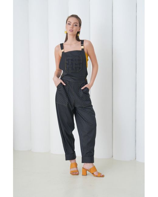 Lumina Eligma Black The Meridian Over-Jumpsuit