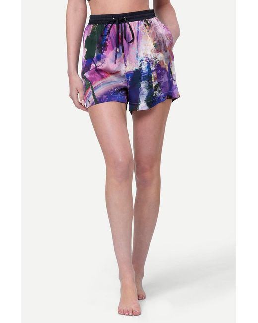 Zafur Purple Mayfair Short