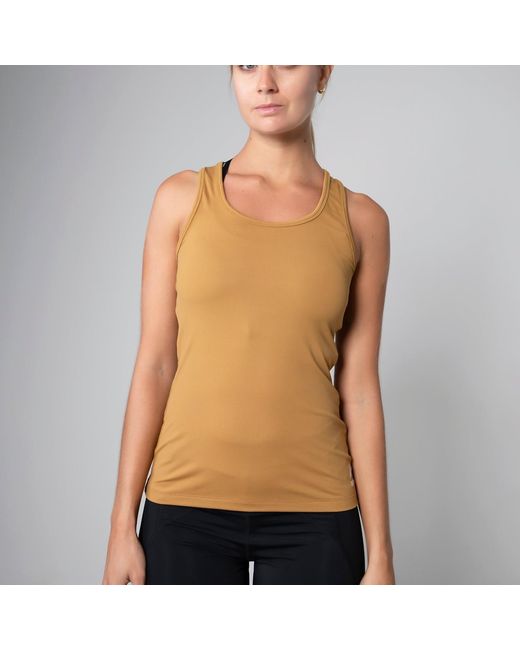 Aora Athletics Brown Daily Tank Top